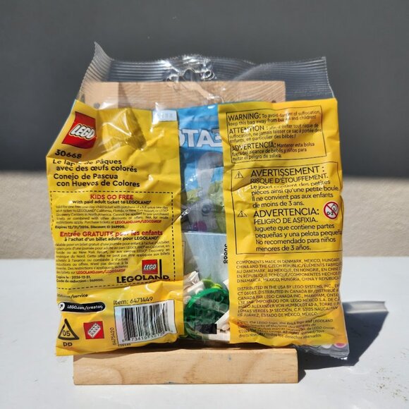 LEGO Creator Easter Bunny Rabbit Colorful Eggs Building Toy 30668 Basket Gift - Picture 6 of 6